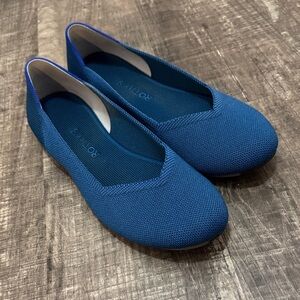 Rothy's Blue Flats Women’s Size 9